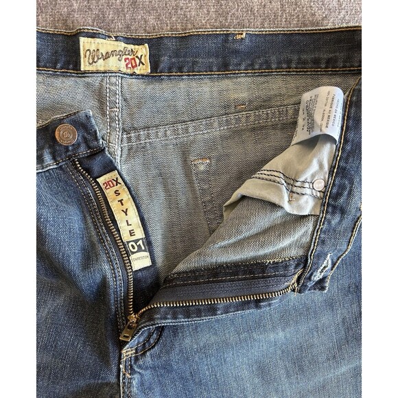 Wrangler 20X Jeans Men's Style 01 Competition Vintage Boot Cut Denim Western 34 - Picture 4 of 13